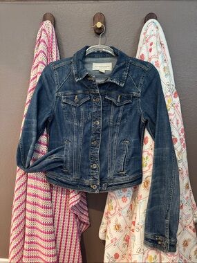 Pilcro and the Letterpress Indigo Denim Jacket